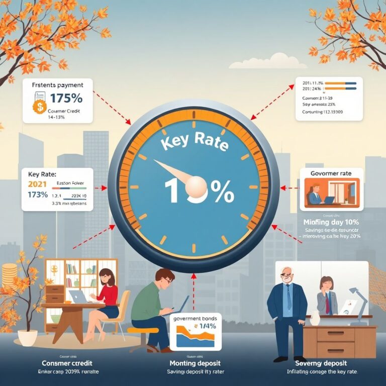 Как изменение ключевой ставки ЦБ РФ влияет на кошелек обычного россиянина