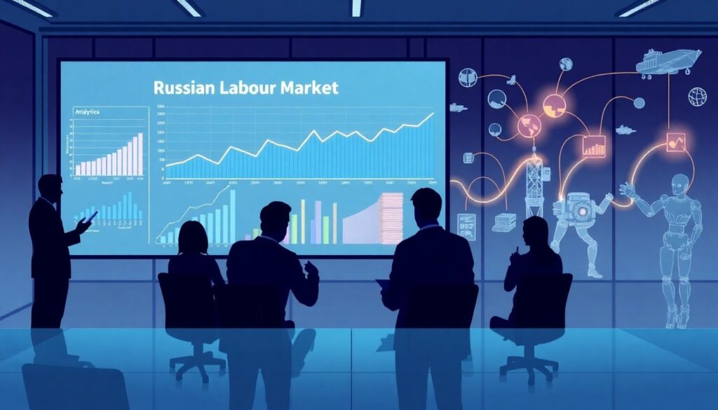 Как мировые экономические тренды влияют на российский рынок труда и уровень зарплат - иллюстрация