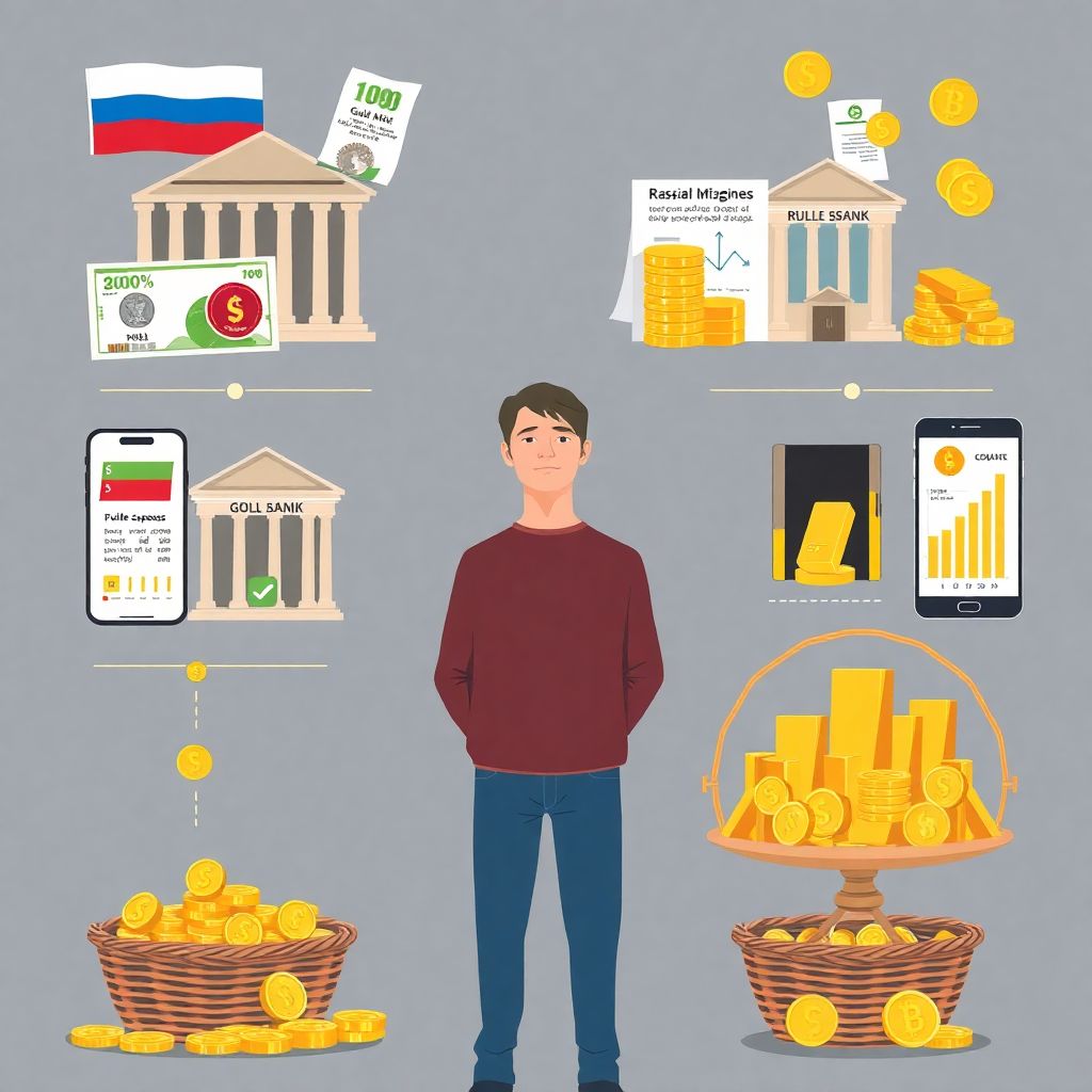 Рубль и золото: стоит ли переводить сбережения в драгоценные металлы