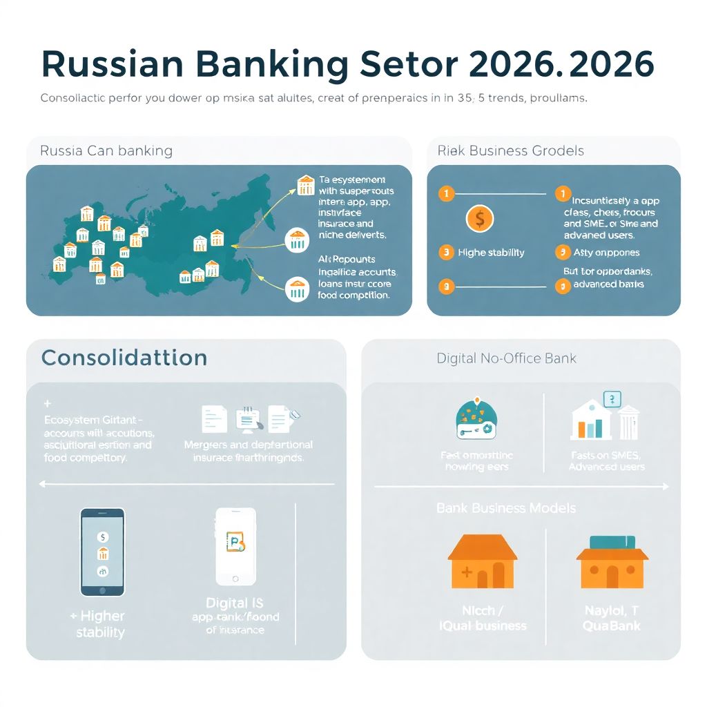 Российский банковский сектор в эпоху консолидации растущих рисков и новых возможностей